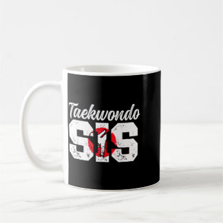 Taekwondo Schwester Taekwondo-Kämpferin Kaffeetasse