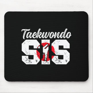 Taekwondo Schwester Taekwondo Kämpferin Mousepad