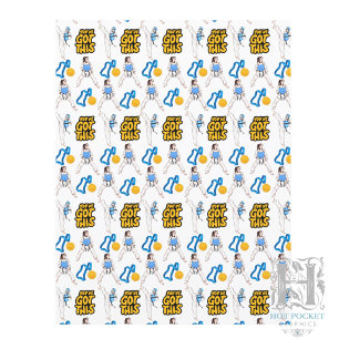 Taekwondo Scrapbook Papier (Mädchen)