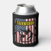 Taekwondo Self Control Flag Dosenkühler (Kanne Vorderseite)