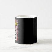 Taekwondo Self Control Flag Kaffeetasse (Mittel)