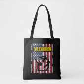 Taekwondo Self Control Flag Tasche (Vorderseite)