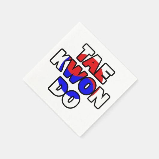 Taekwondo Serviette (Ecke)