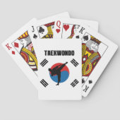 Taekwondo Spielkarten (Rückseite)