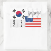 Taekwondo Sticker (Tasche)