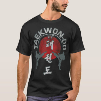 Taekwondo Sunrise, Taekwondo-Kämpfer, TKD T-Shirt