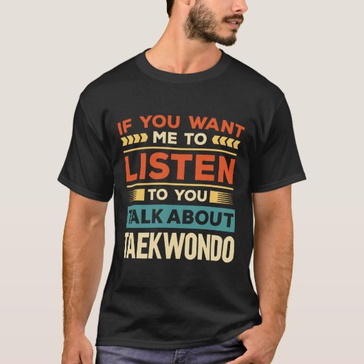 Taekwondo T-Shirt (Vorderseite)