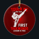 Taekwondo Tae Kwon Do Boys Keramik Ornament<br><div class="desc">Taekwondo Tae Kwon Do Koreanische Selbstverteidigungsboys Men Women Geschenk. Perfektes Geschenk für Ihren Vater,  Mama,  Papa,  Männer,  Frauen,  Freunde und Familienmitglieder am Erntedank Tag,  Weihnachten,  Muttertag,  Vatertag,  4. Juli,  1776 Unabhängiger Tag,  Veteranen Tag,  Halloween,  Patrick's Day</div>