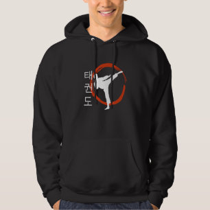 Taekwondo Tae Kwon Do Korean Characters Hoodie