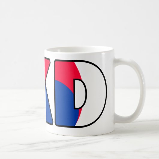 Taekwondo-Tasse Kaffeetasse (Rechts)