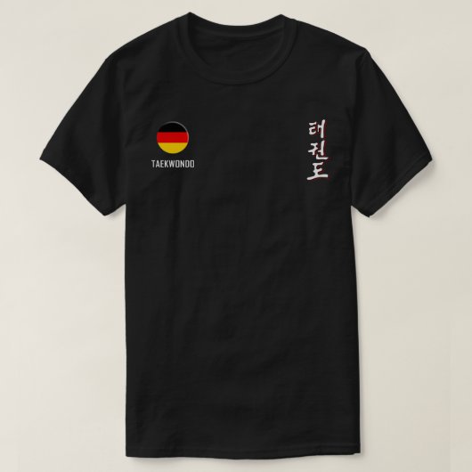Taekwondo-Team T-Shirt (Design vorne)