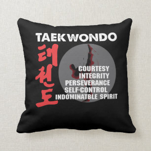 Taekwondo Tenets Martial Artists Tae Kwon do Kissen