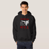 Taekwondo Tenets Martial Arts Hoodie (Vorne ganz)