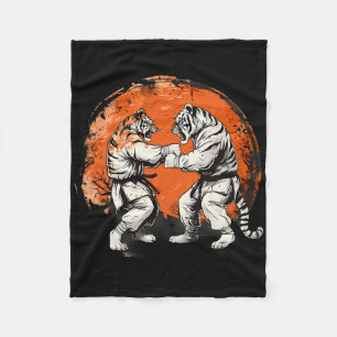 Taekwondo Tiger Kickboxen Jiu-Jitsu Kung Fu Marti Fleecedecke