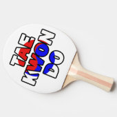 Taekwondo Tischtennis Schläger (Seitenansicht)