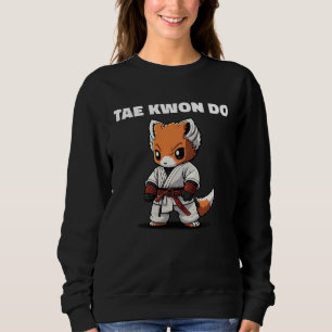 Taekwondo TKD Fuchs Kid Kämpfer Sweatshirt