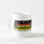 TaeKwonDo Traditionelle Werte Kaffeetasse (Vorderseite Links)