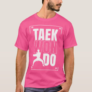 Taekwondo Training Kampfkünste kämpfen Tae Kwon D T-Shirt