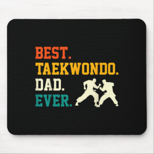 Taekwondo-Vater aller Zeiten - Vatertag Tae Kwon D Mousepad