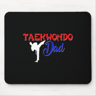 Taekwondo Vater Shirt Tae Kwon Do Martial Arts Fad Mousepad
