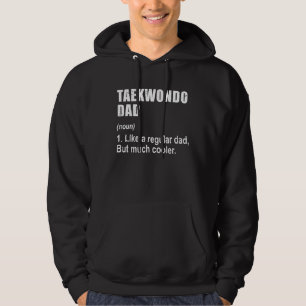 Taekwondo Vater wie Vater, aber viel Cooler Defini Hoodie