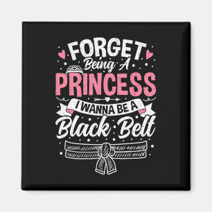 Taekwondo vergessen, eine Prinzessin zu sein, die Magnet
