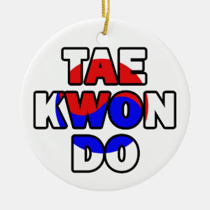 Taekwondo-Verzierung Keramik Ornament