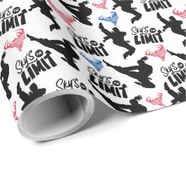 Taekwondo Wrapping Paper Geschenkpapier