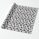 Taekwondo Wrapping Paper Geschenkpapier (Ungerollt)