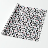 Taekwondo Wrapping Paper Geschenkpapier (Ungerollt)