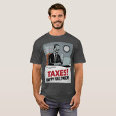 Taes Happy Halloween lustig T-Shirt (Vorne ganz)