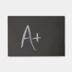 Tafel A+ Tafel-Hintergrund-Retro Art Post-it Klebezettel