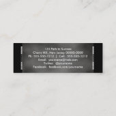 Tafel-Abschluss-Klassen-Foto-Einsatz-Namenskarte Telefonnummerkarte (Rückseite)