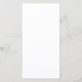 Tafel-Absolvent danken Ihnen Typografie Dankeskarte (Rückseite)