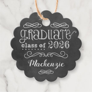 Tafel Absolventenklasse 2026 Abschlussfeier Geschenkanhänger