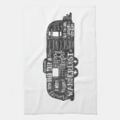 Tafel-Anhänger Geschirrtuch (Vertikal)