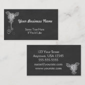 Tafel-Art-AllzweckVisitenkarte Visitenkarte (Vorne/Hinten)