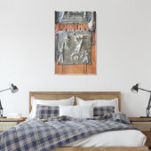 Tafel aus der links Handtür, 12. Jahrhundert (Bron Leinwanddruck (Insitu (Schlafzimmer))