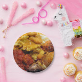 Tafel aus Lebensmittelpapier Pappteller (Party)