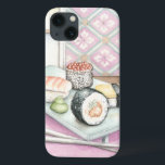 Tafel aus Sushi mit Chopsticks Case-Mate iPhone Hülle<br><div class="desc">Megan Meagher malte diesen leckeren Teller aus Sushi,  komplett mit einem Paar Stäbchen,  um das Essen zu genießen. Sie können fast diesen wunderschönen Imbiss probieren! Kaufen Sie noch heute Ihren Ausdruck!</div>