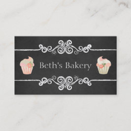 Tafel-Bäckerei-Kuchen-Visitenkarte Visitenkarte