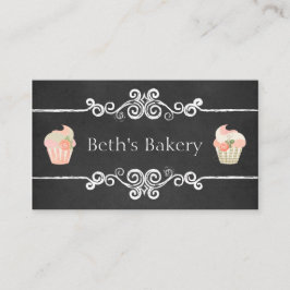 Tafel-Bäckerei-Kuchen-Visitenkarte Visitenkarte