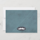 Tafel-Bogen, kleiner Mann danken Ihnen zu Dankeskarte (Rückseite)