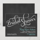 Tafel-BrautPolterabend-Einladungen Einladung (Vorne/Hinten)