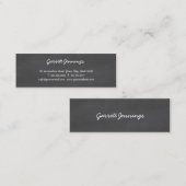 Tafel CustomizeABLEs Mini Visitenkarte (Vorne/Hinten)