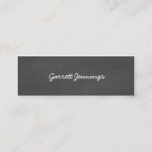 Tafel CustomizeABLEs Mini Visitenkarte (Rückseite)