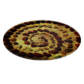 Tafel "Earthy Rock Circle Cutting Board" Schneidebrett (Ecke)