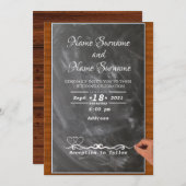 Tafel Einladung (Vorne/Hinten)