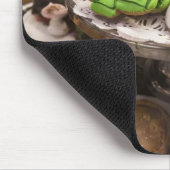 Tafel frischer Weihnachtskekse Mousepad (Ecke)