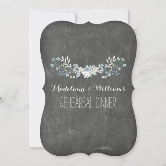 Tafel-Frühlings-Proben-Abendessen-Einladung Einladung (Vorderseite)